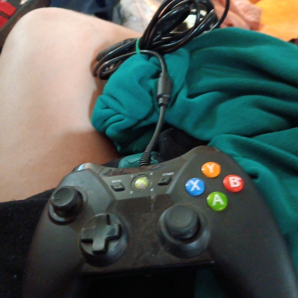 Wireless Black Xbox 360 Controller